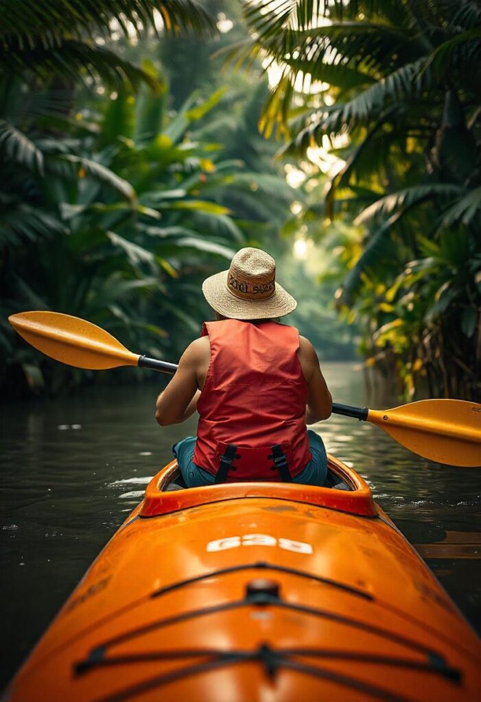 Amazon Lush greenery and vibrant wildlife capture the spirit of adventure. (1)
