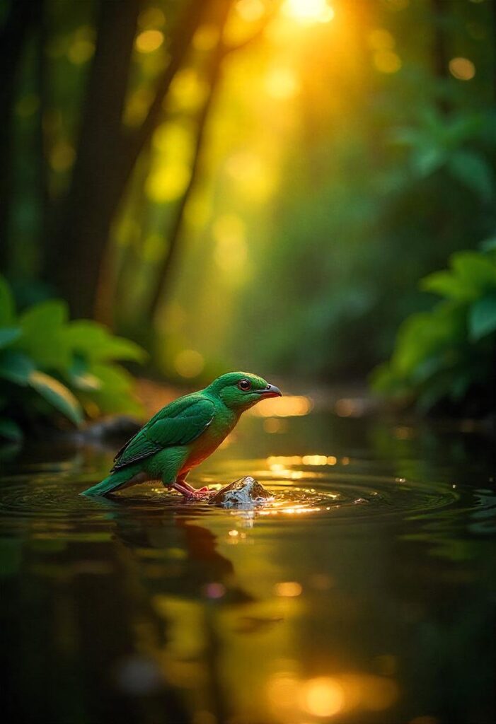 Amazon Lush greenery and vibrant wildlife capture the spirit of adventure. (2)