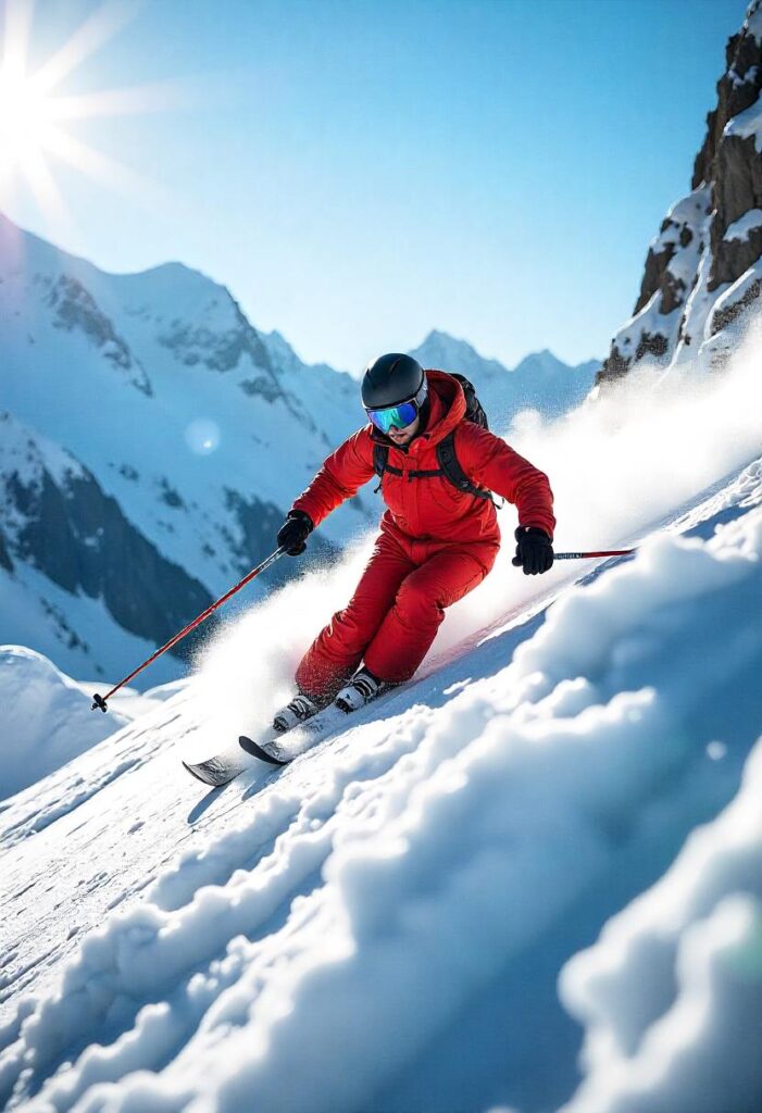Chamonix, France Extreme skiing mecca.