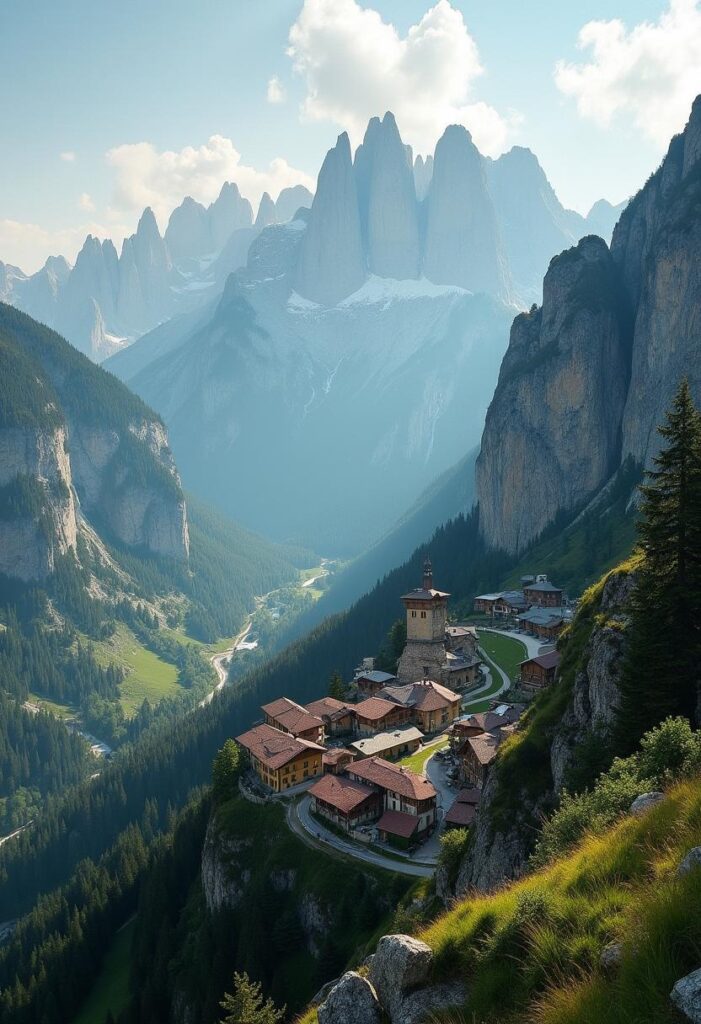 Dolomites, Italy With their dramatic peaks and charming alpine villages, wallpapers featuring the Dolomites (1)