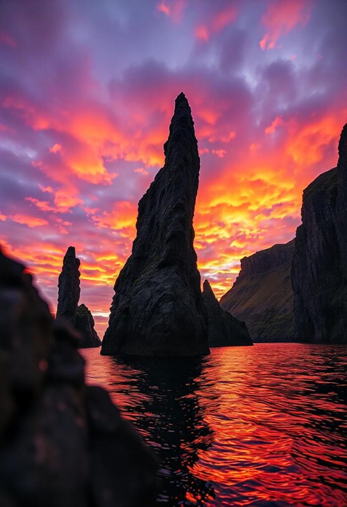 Faroe Islands Sea Stacks