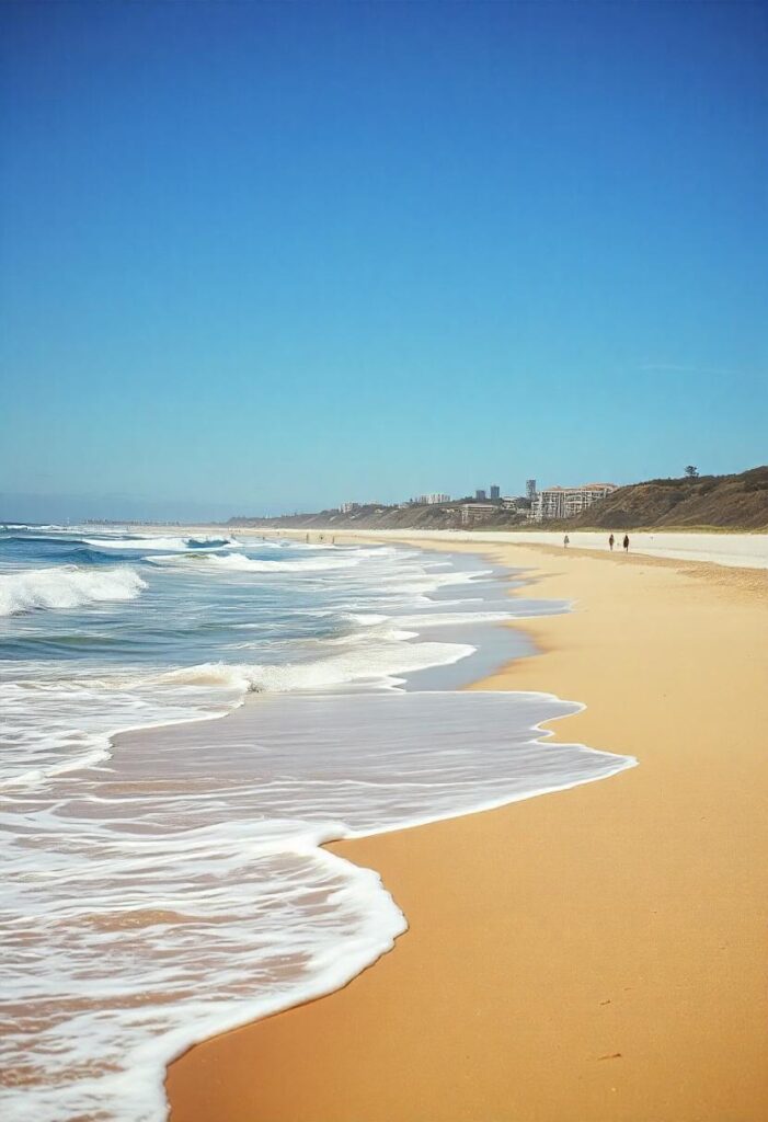 Gold Coast, Australia With its golden sandy beaches and surf culture, a wallpaper showcasing the coastline can bring a laid back, beachy vibe to yo (