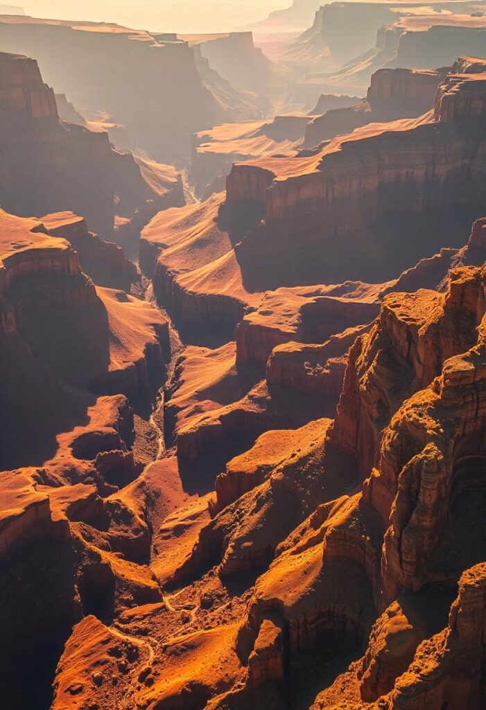 Grand Canyon A breathtaking aerial view showcasing the canyon’s vastness. (1)