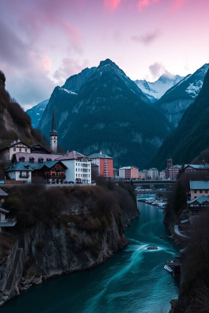 Lauterbrunnen sophisticated and elegant aesthetic