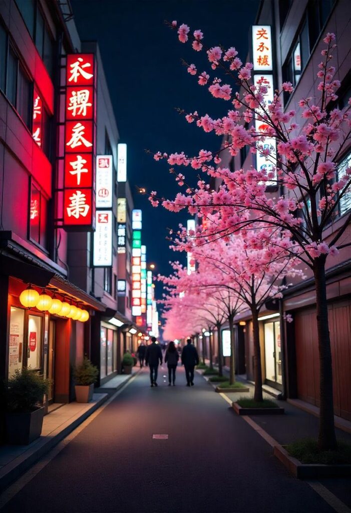 Tokyo A blend of traditional and modern architecture, showcasing the city’s unique charm. (1)