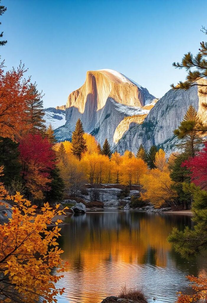 Yosemite, USA Rock climbing holy ground.