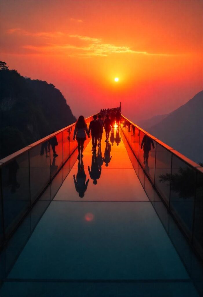 Zhangjiajie Glass Bridge, China