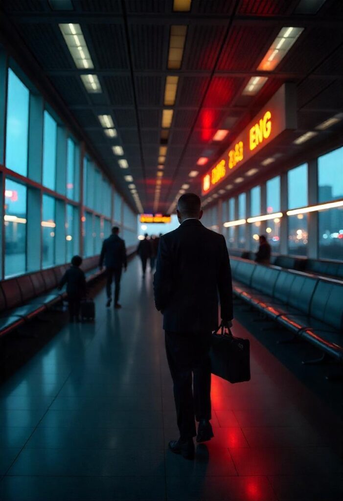 aesthetic airport scene with plane in the background (1)