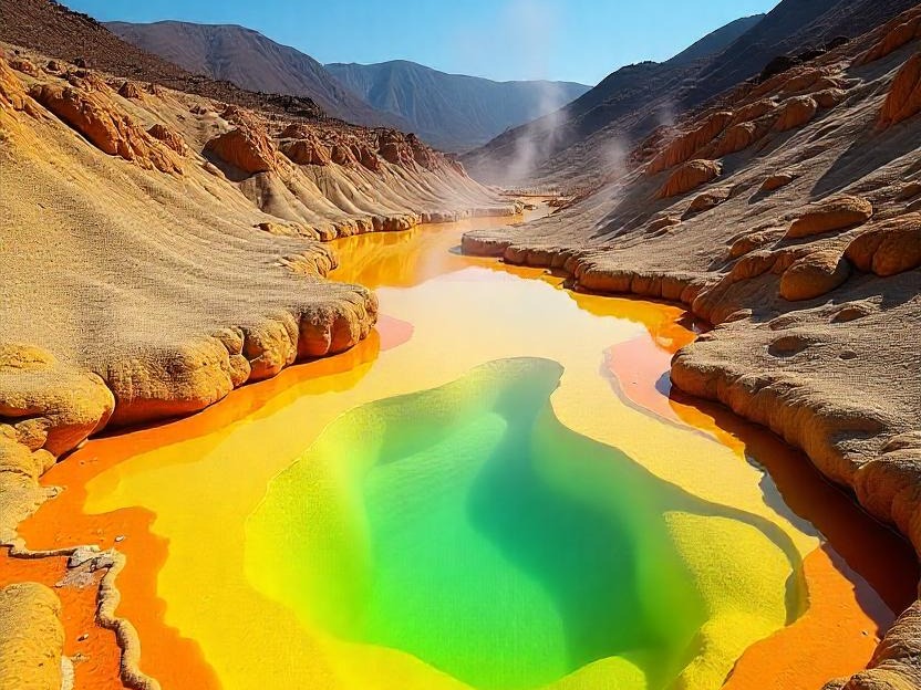 cropped Dallol, Ethiopia